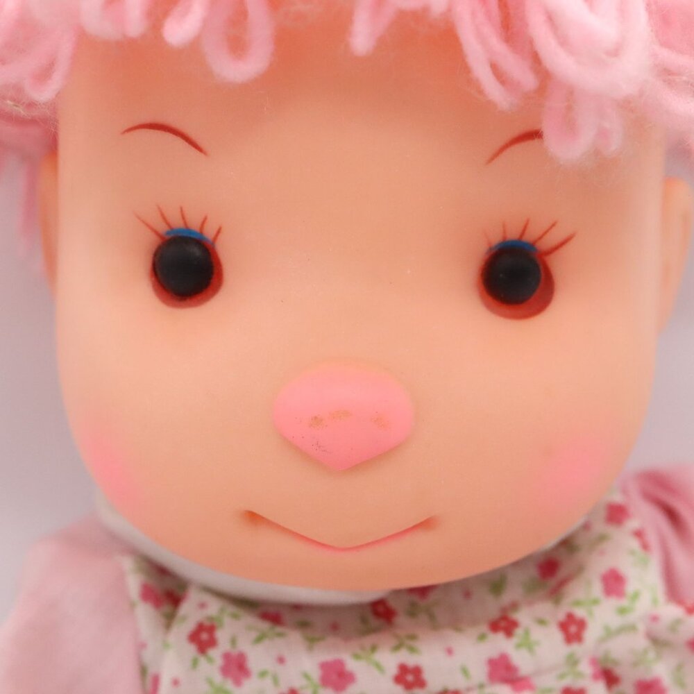 Vtg 80s Set of 2 Komey Komfy Kid Girl & Boy Ice Cream Dolls Yarn Hair - Picture 3 of 16
